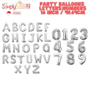 Foil Balloons 16 Inch 1 Piece Silver Letters