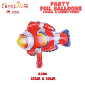 Foil Balloon 16 Inch 1 Piece Clownfish