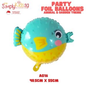 Foil Balloon 16 Inch 1 Piece Fish