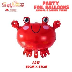 Foil Balloon 16 Inch 1 Piece Crab