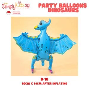 Birthday Foil Balloon 18 Inch 1 Piece Dino-10