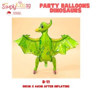 Birthday Foil Balloon 18 Inch 1 Piece Dino-11