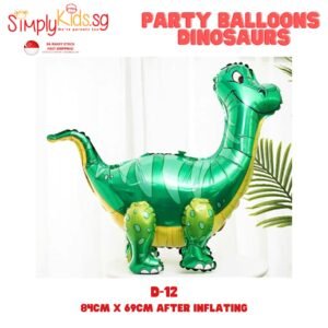 Birthday Foil Balloon 18 Inch 1 Piece Dino-12