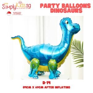 Birthday Foil Balloon 18 Inch 1 Piece Dino-14