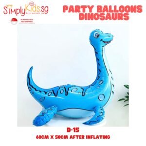 Birthday Foil Balloon 18 Inch 1 Piece Dino-15