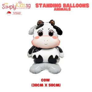 Birthday Foil Balloon 18 Inch 1 Piece Standing Cow