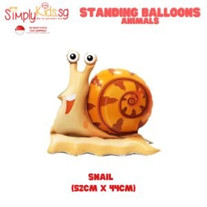 Birthday Foil Balloon 18 Inch 1 Piece Standing Snail