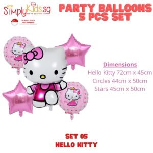 Birthday Foil Balloon Character Set-05