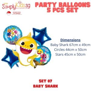Birthday Foil Balloon Character Set-07