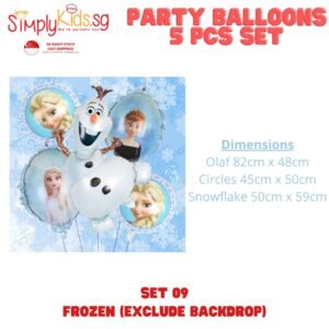 Birthday Foil Balloon Character Set-09