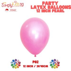 Pearl Color Latex Balloon 12 Inch 5 Pieces P02