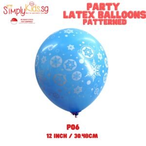 Pattern Design Latex Balloon 12 Inch 5 Pieces P06